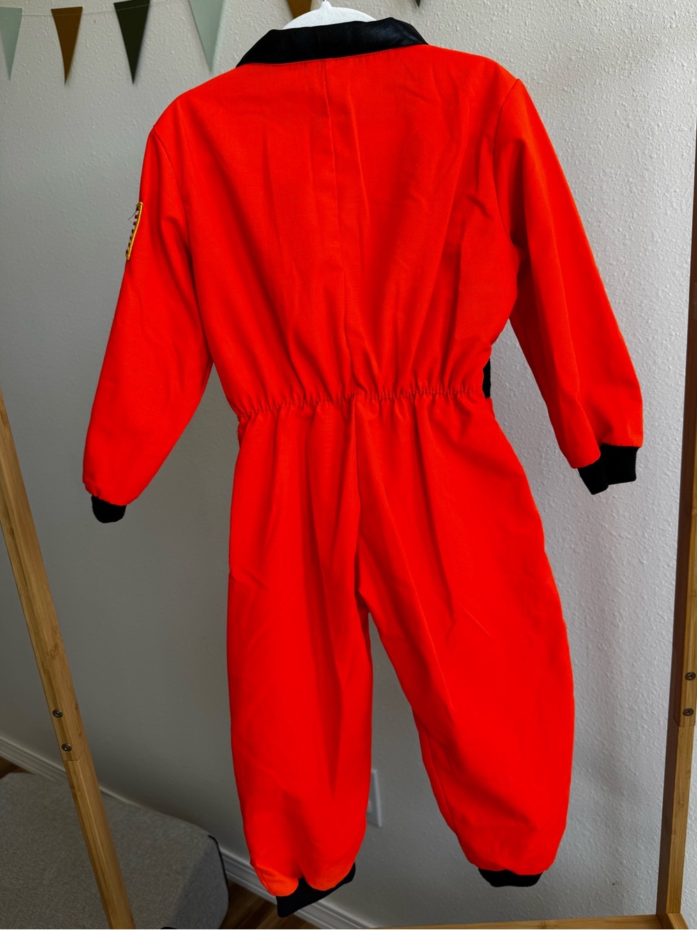 TEETOT & CO. | Kids Orange Space Explorer Jumpsuit - Picture 2 of 7